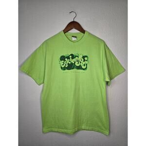 Vintage Eskimo Joe St Patricks Day Shirt Mens Large Green Shamrock Graphic Tee L